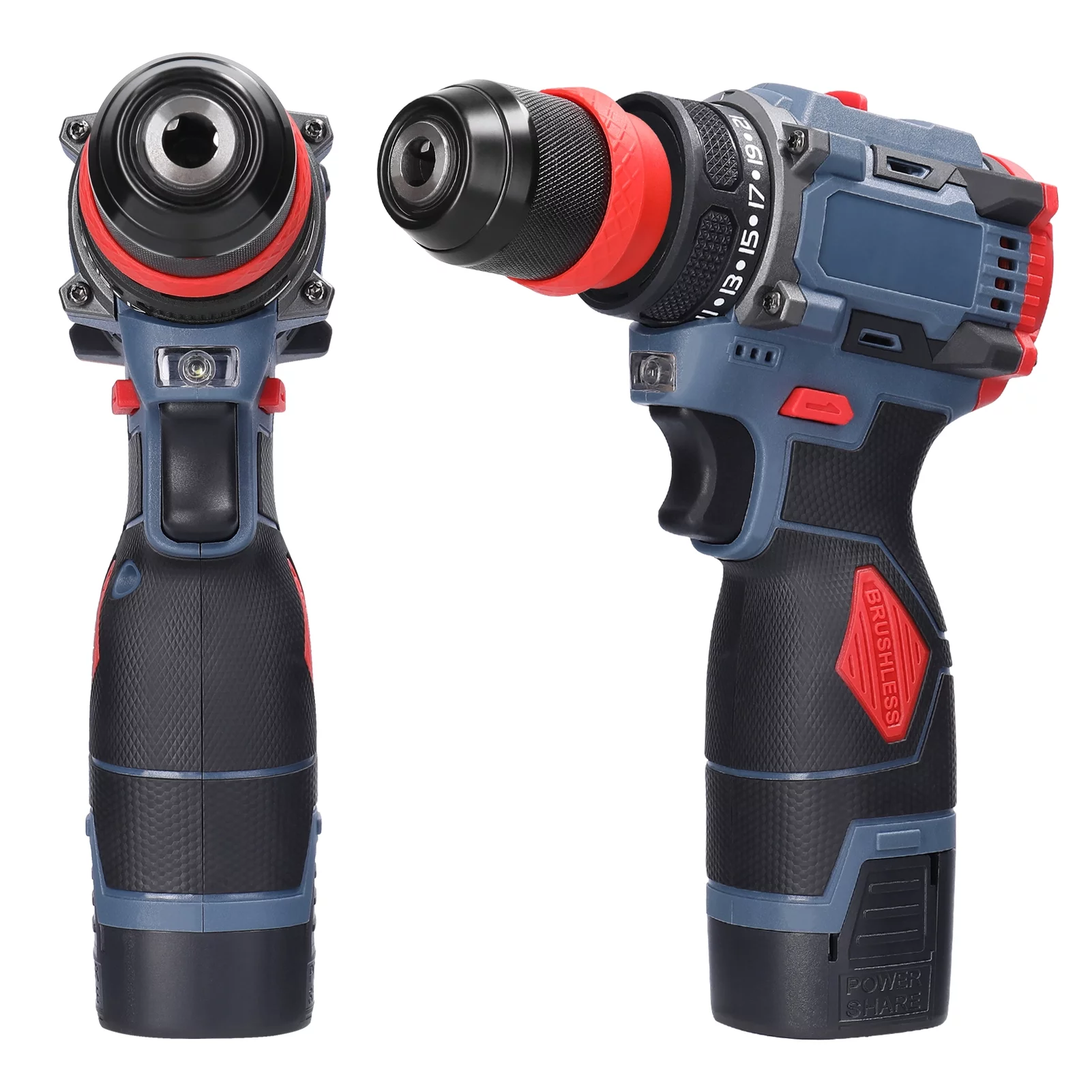 Dadypet Electric drill,Driver Appliances Furniture Screw Driver Appliances Power Tool Drill Screwdriver Power Tool 45Nm Torque Appliances Furniture Installation 16.8V 2in1 Lithium 2in1 Lithium Drill