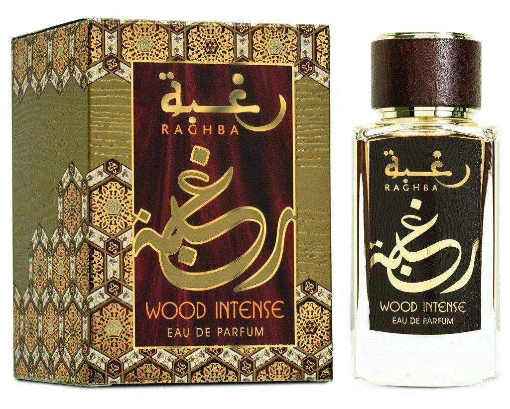 Raghba Wood Intense 100 ml By Lattafa Perfumes