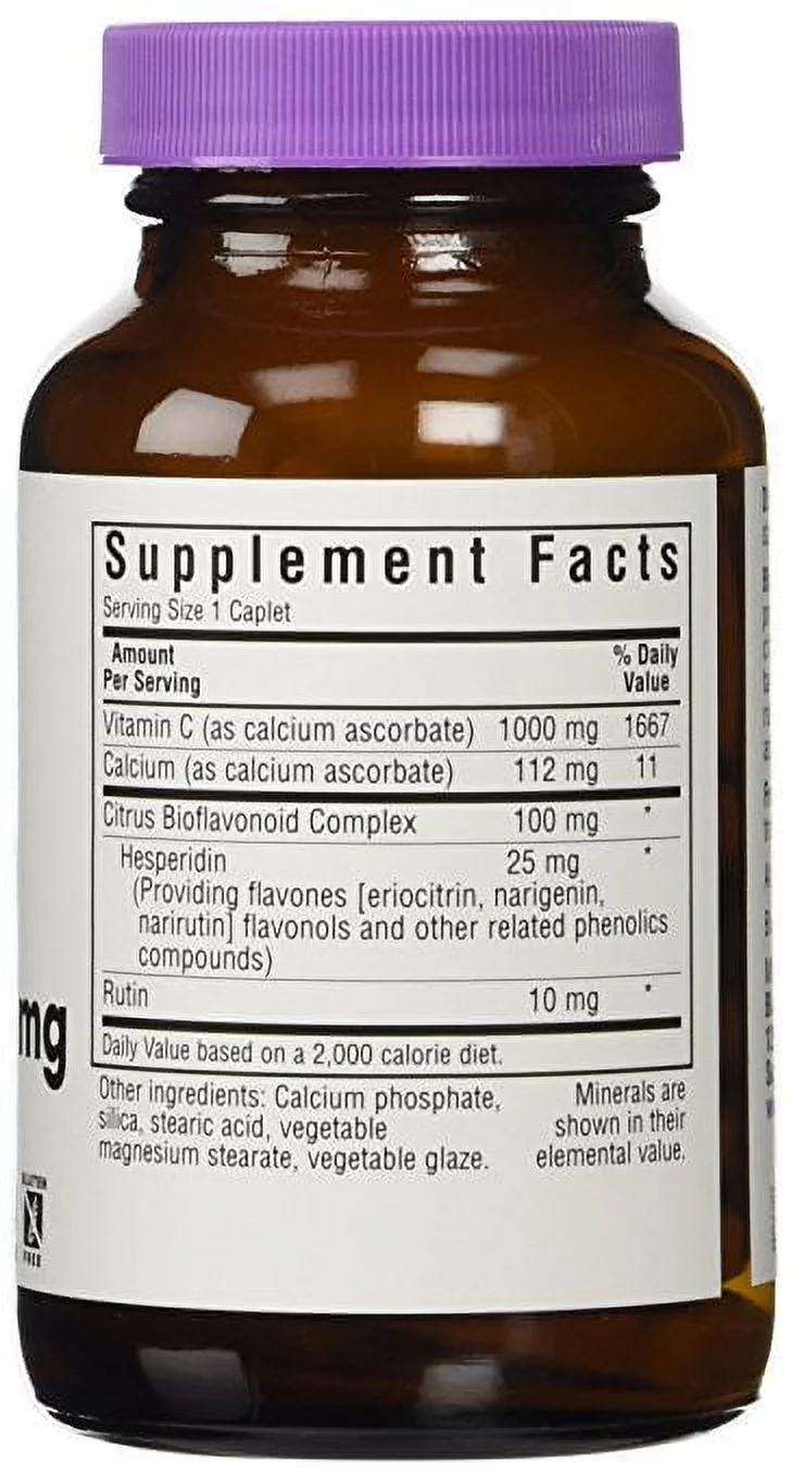 Bluebonnet - Buffered Vitamin C-1000 mg 90 Caplets