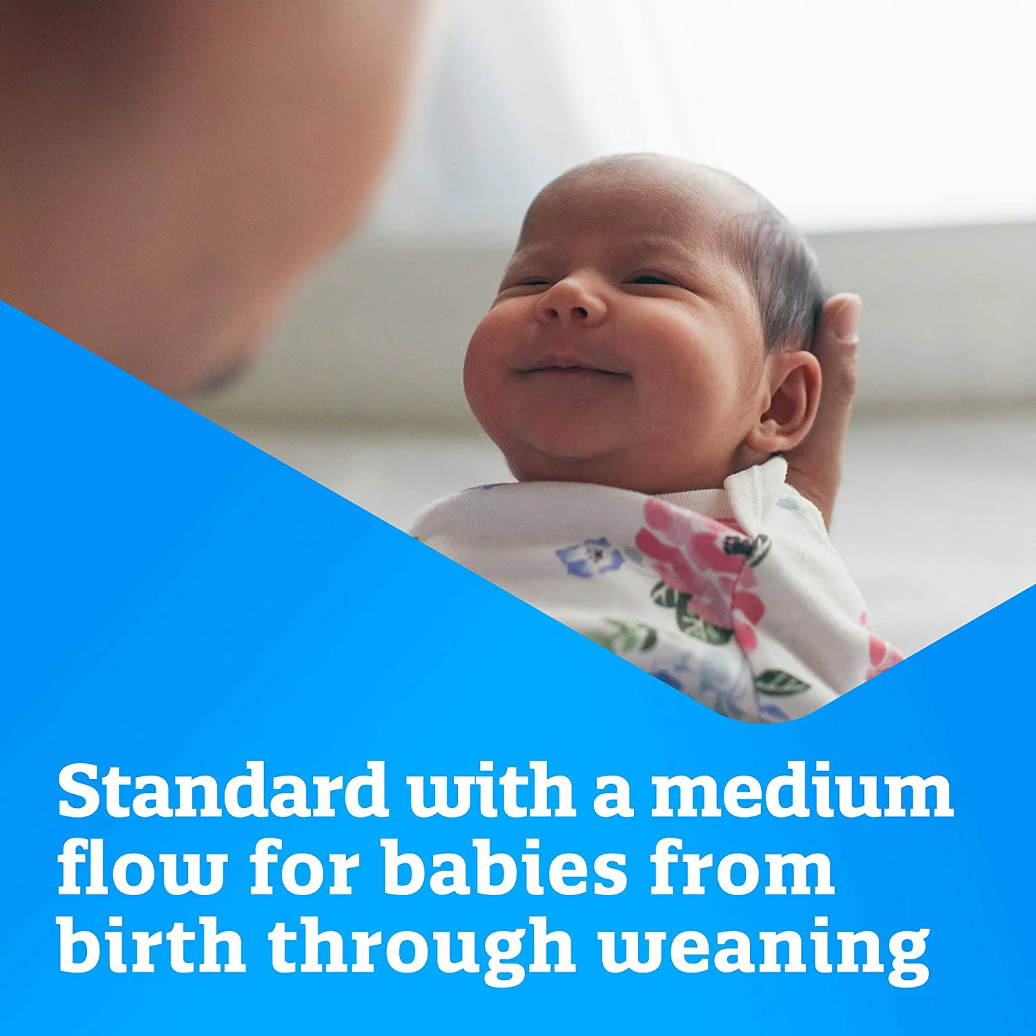 Enfamil Standard-Flow Soft Nipple, Latex Free, Ready to Use, 48 Count