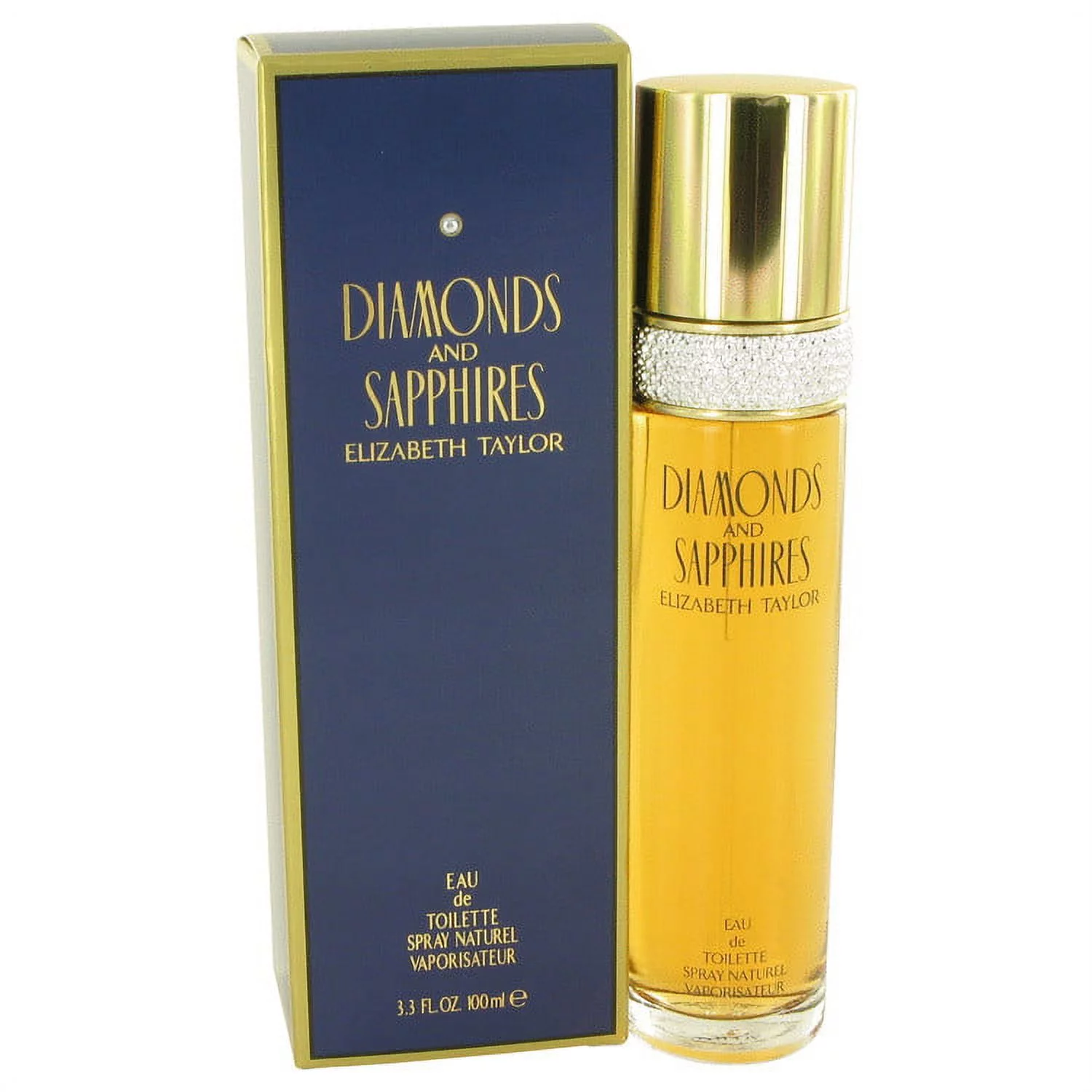 Diamonds & Saphires Perfume By Elizabeth Taylor Eau De Toilette Spray 3.4 Oz