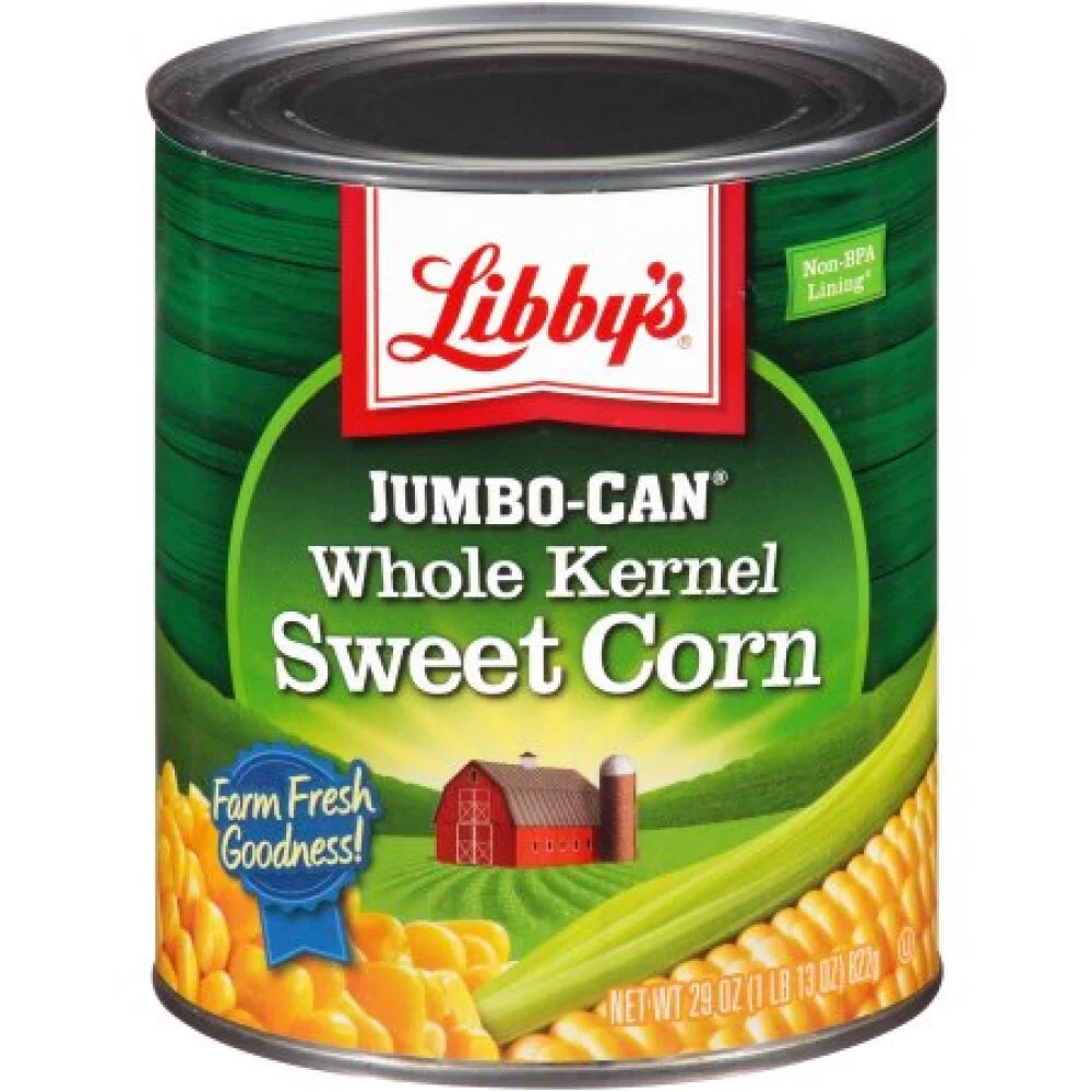 Libby's Jumbo Whole Kernel Sweet Corn (Pack of 6)