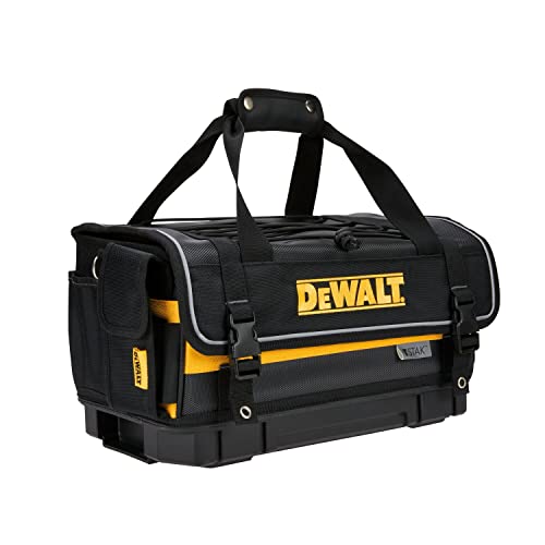 DEWALT TSTAK Tool Bag, 16-inch Durable Tote with Tool Organizer and Hard Bottom (DWST17623)
