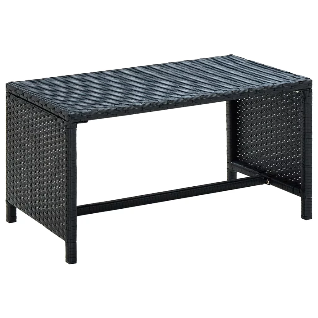Htovila Coffee Table Black 27.6