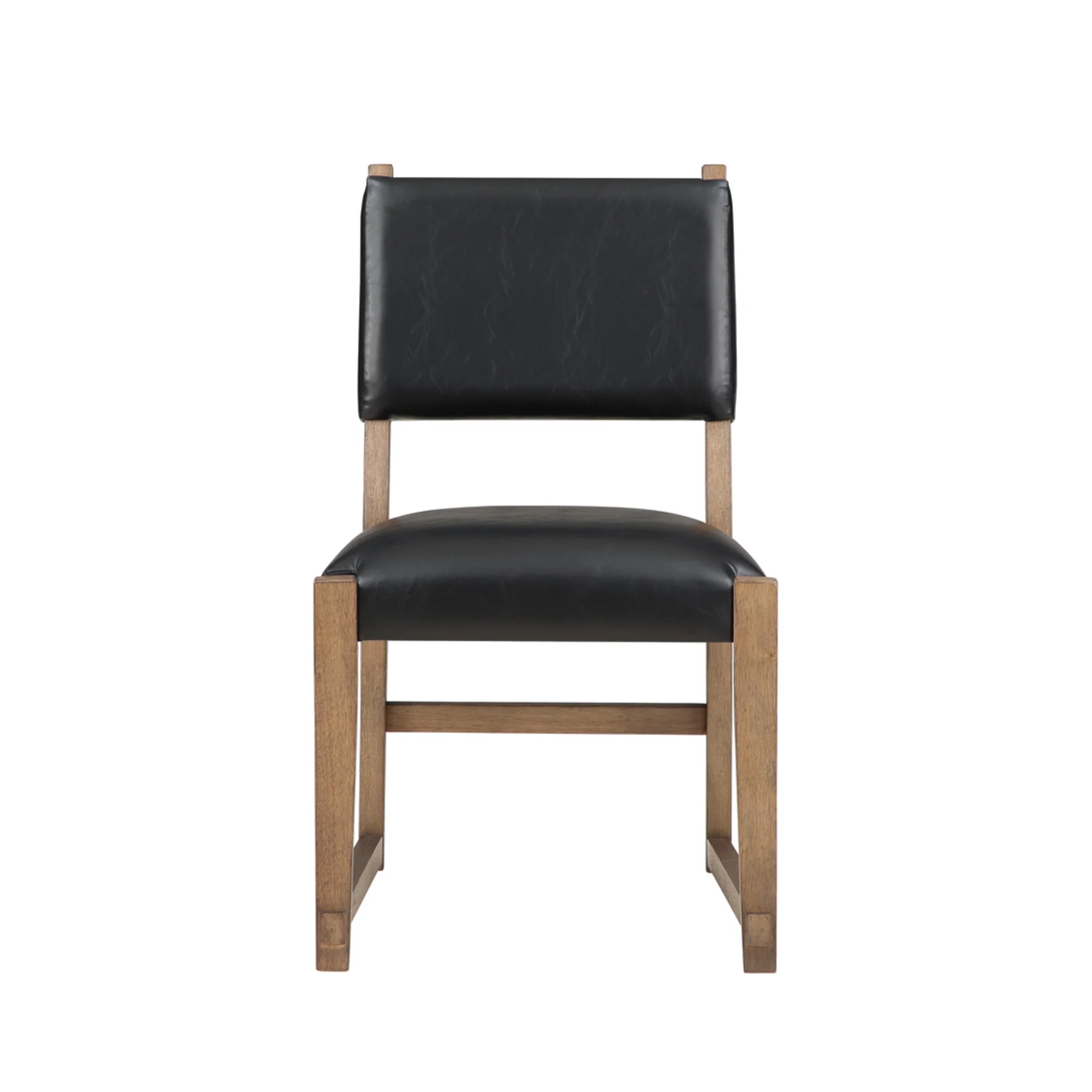 Atmore Dark Driftwood Wood Side Chair - Set of 2