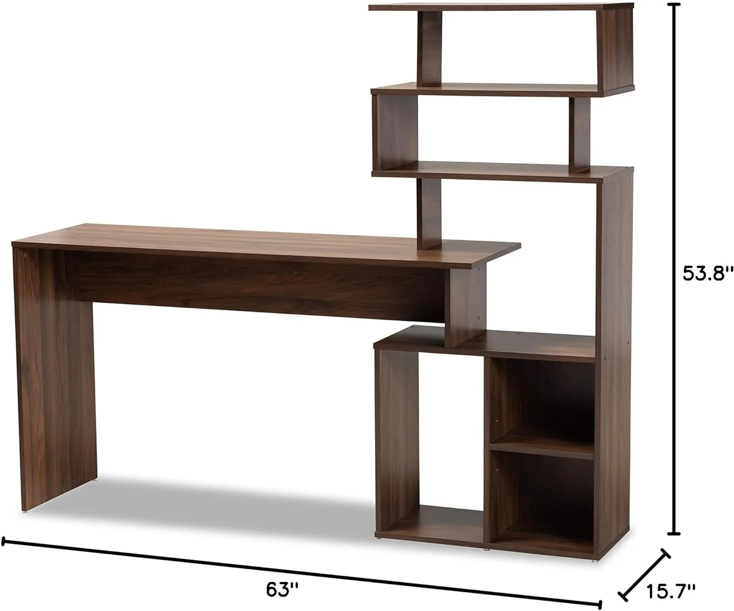 Foster Desks, Walnut Brown