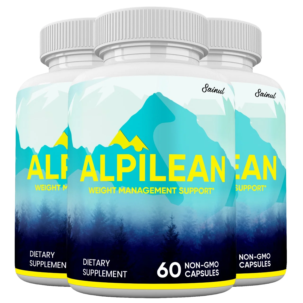 Alpilean Ice Hack Capsules, Official Alpilean Himalayan Weight Management Alpaline Pills Supplement Max (3 pack)
