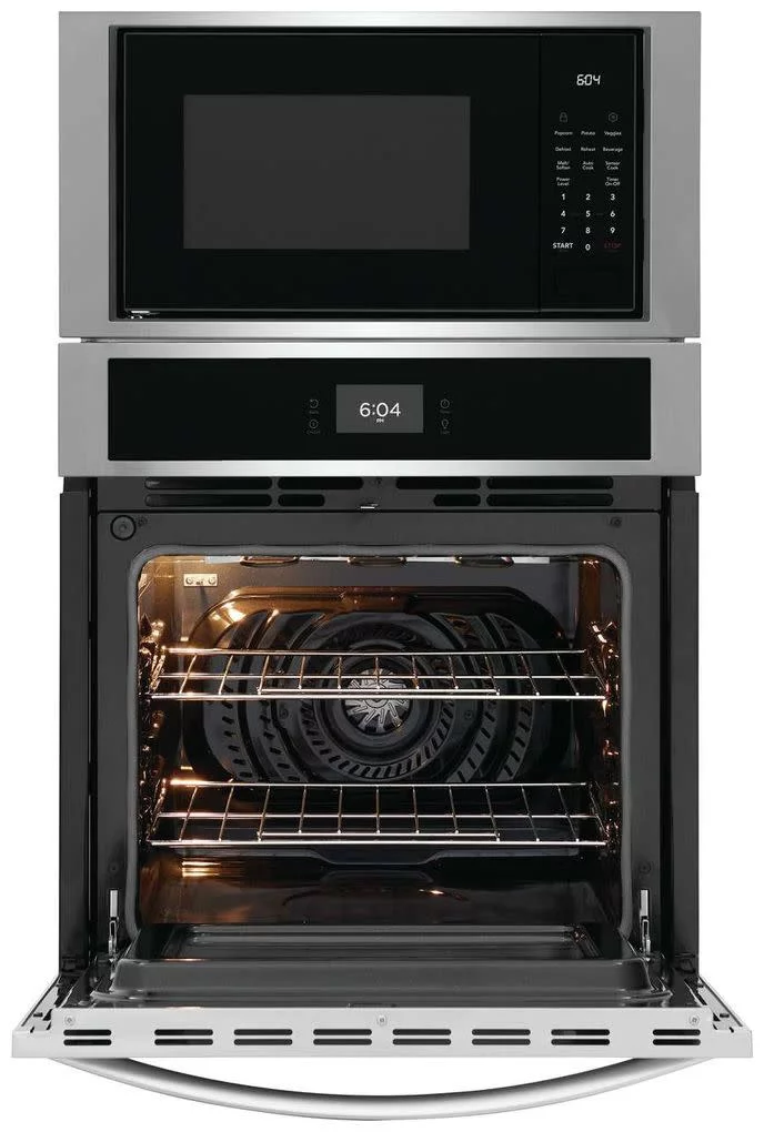FRIGIDAIRE FCWM2727AS  ELECTRIC OVEN AND MICROWAVE COMBO Black