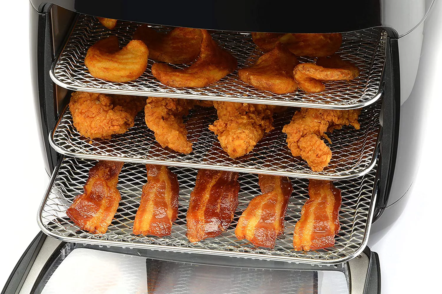 Toastmaster Digital Air Fryer, 11.6 qt, Black