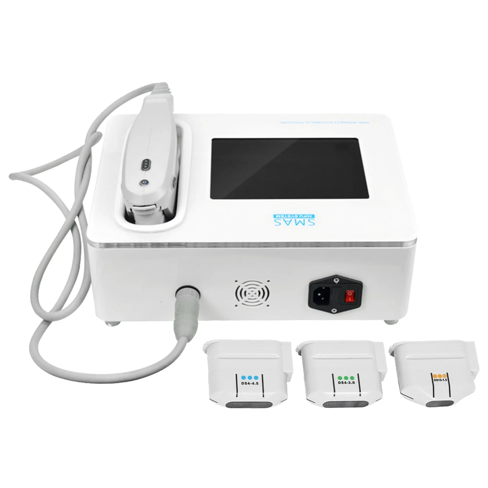 3-in-1 HIFU Machine for Face Skin Tightening Machine with 3 Cartidges Face and Neck Lifting Anti-aging Fade Wrinkle