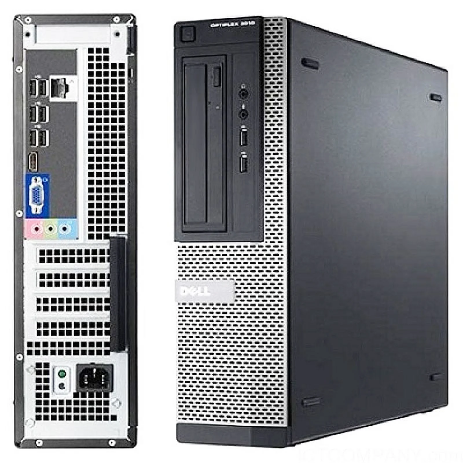 Used Dell Optiplex 3010 3.3GHz i3 2GB 250GB DVD Win 10 Pro 64 Desktop Computer B