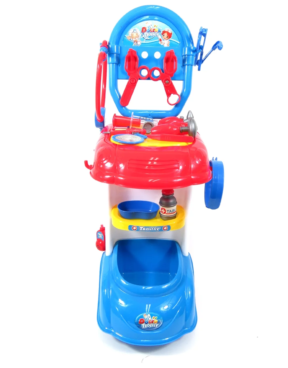 Doctor Trolley Playset Pretend Play Toy for Boy