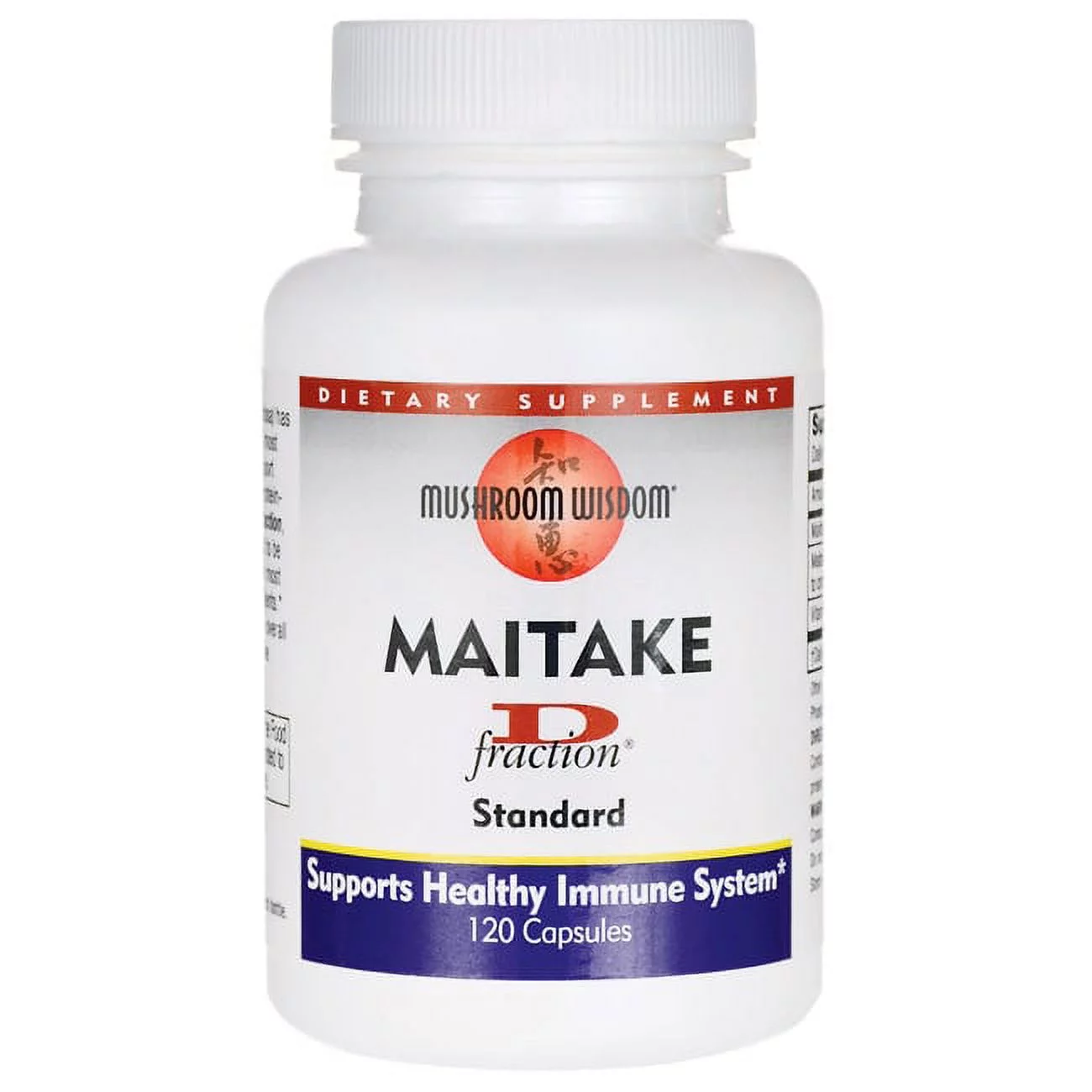 Mushroom Wisdom Mushroom Wisdom  Maitake D Fraction, 120 ea