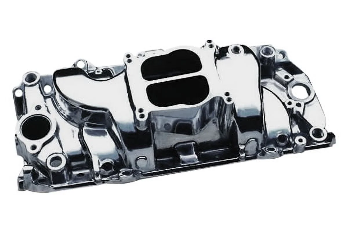 Professional Products Cyclone Intake Manifold; 1500-6500 RPM Range; w/Oval Ports; 50 State Legal; Polished Finish; 53000
