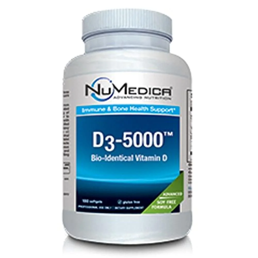 Numedica - D3 5000 Large - Vitamin D3 - 180 softgels