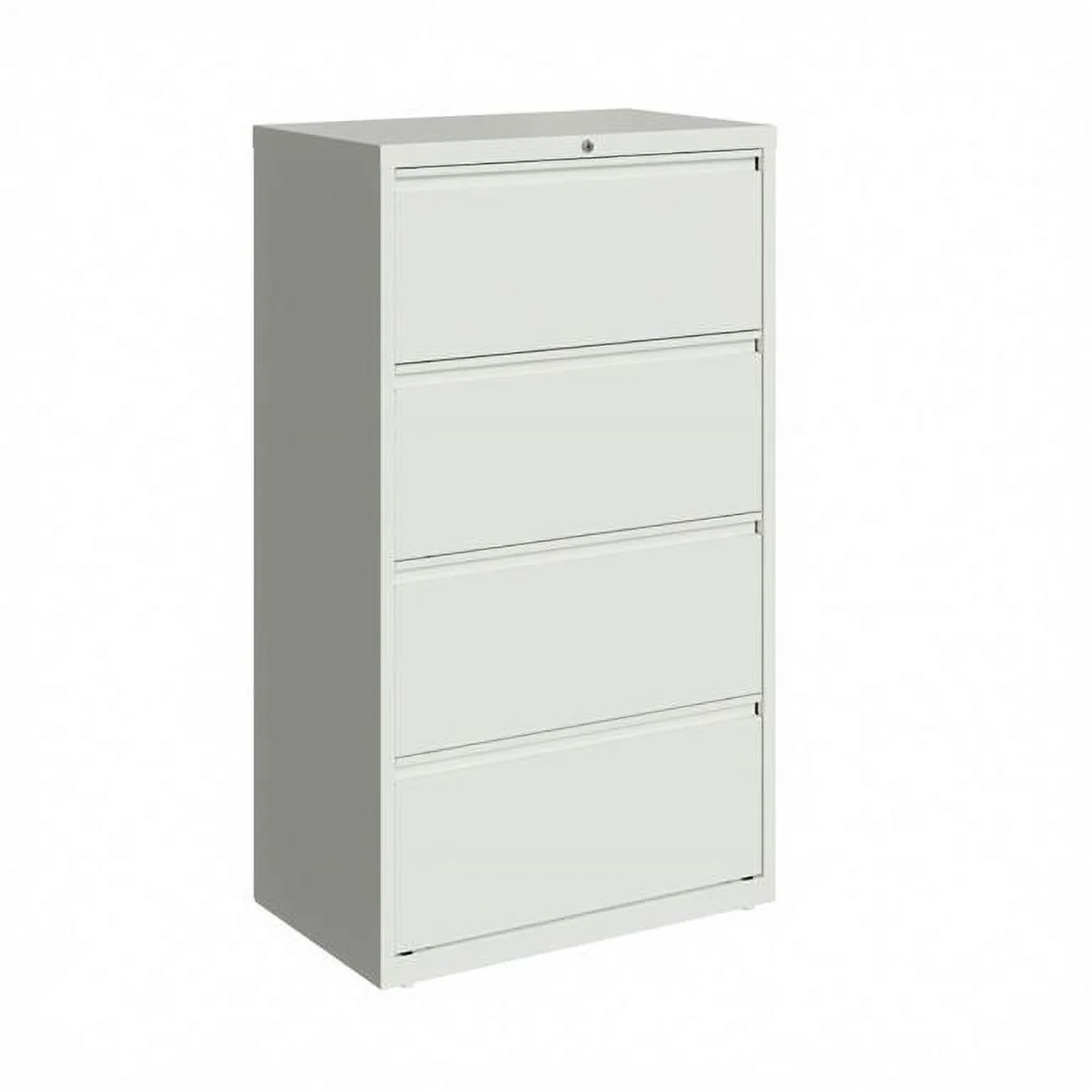 30 in. 4-Drawer Lateral File Cabinet - White