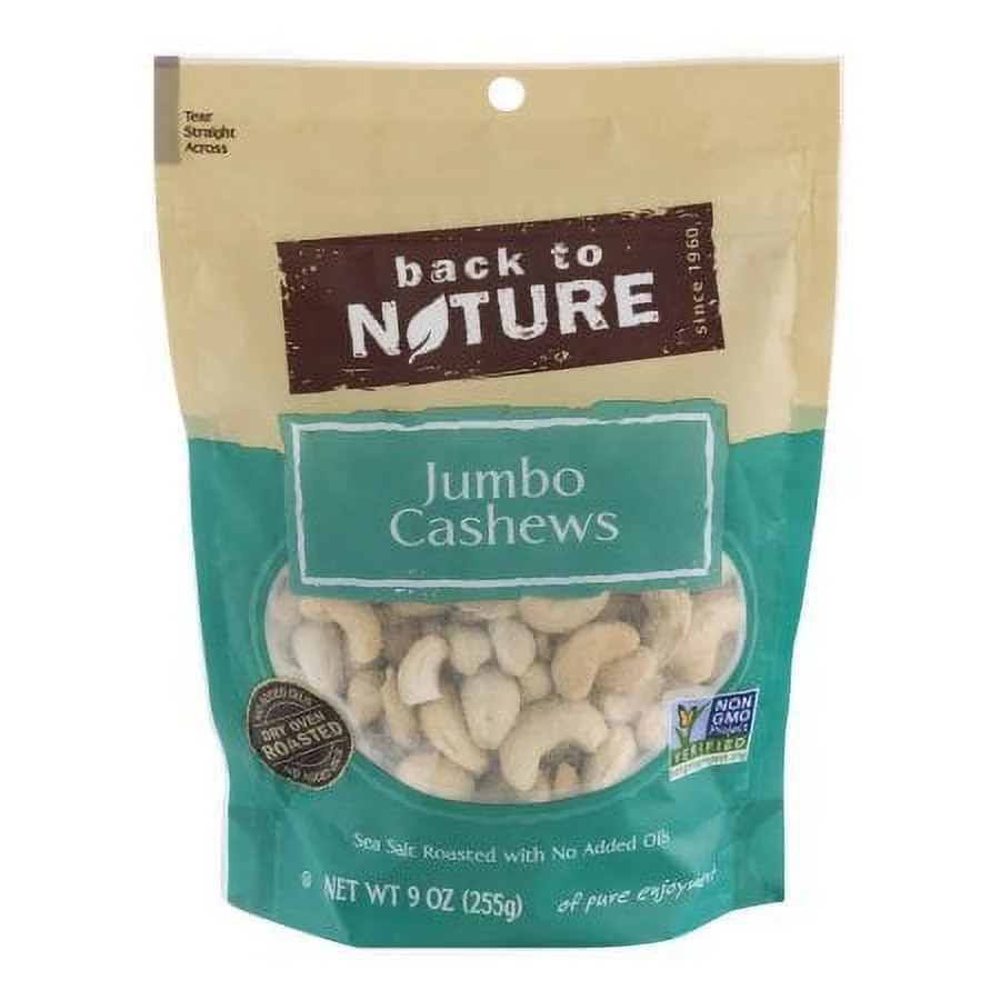 Jumbo Cashews, 9.0 OZ, Pack Of 1