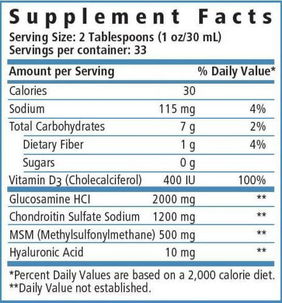 Wellesse Extra Strength Joint Movement Glucosamine Natural Berry Flavor 33.8 fl oz