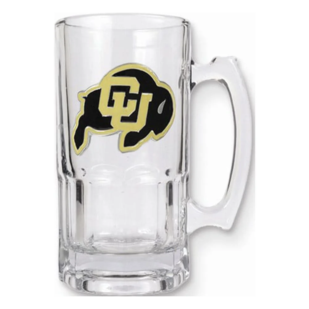 U of Colorado 1-liter Glass Macho Tankard