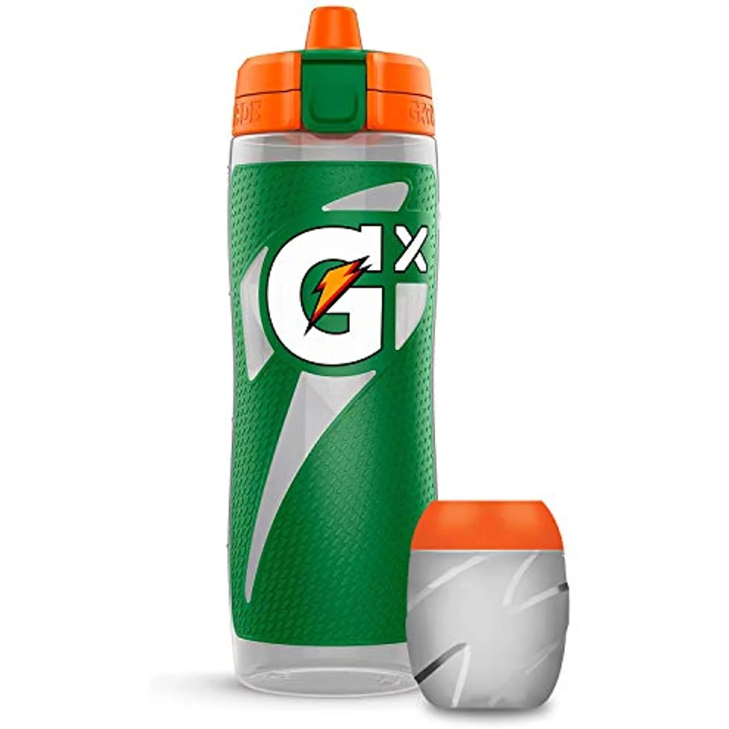 Gatorade Gx Hydration System Bundle, 3.25Oz Gx Sports Drink Concentrate Pod (16 Pack), 30Oz Gx Squeeze Bottle, Non-Slip, Bpa Free