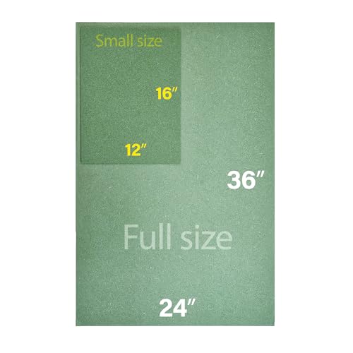 Wood Fiber Flooring Underlayment, 3mm (1/8 Inch) Thickness - 40 Sq Ft, Natural Soundproofing Insulation, for Laminate, Vinyl, LVT, LVP, or Hardwood