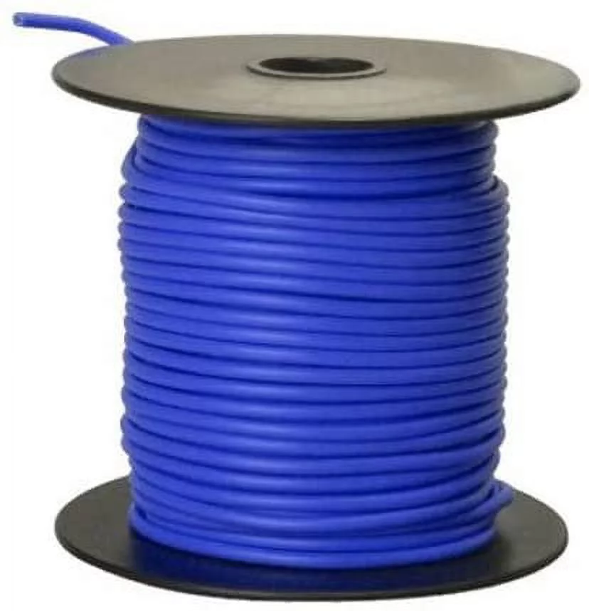 Southwire 55668223 Primary Wire, 16-Gauge Bulk Spool, 100-Feet, Blue