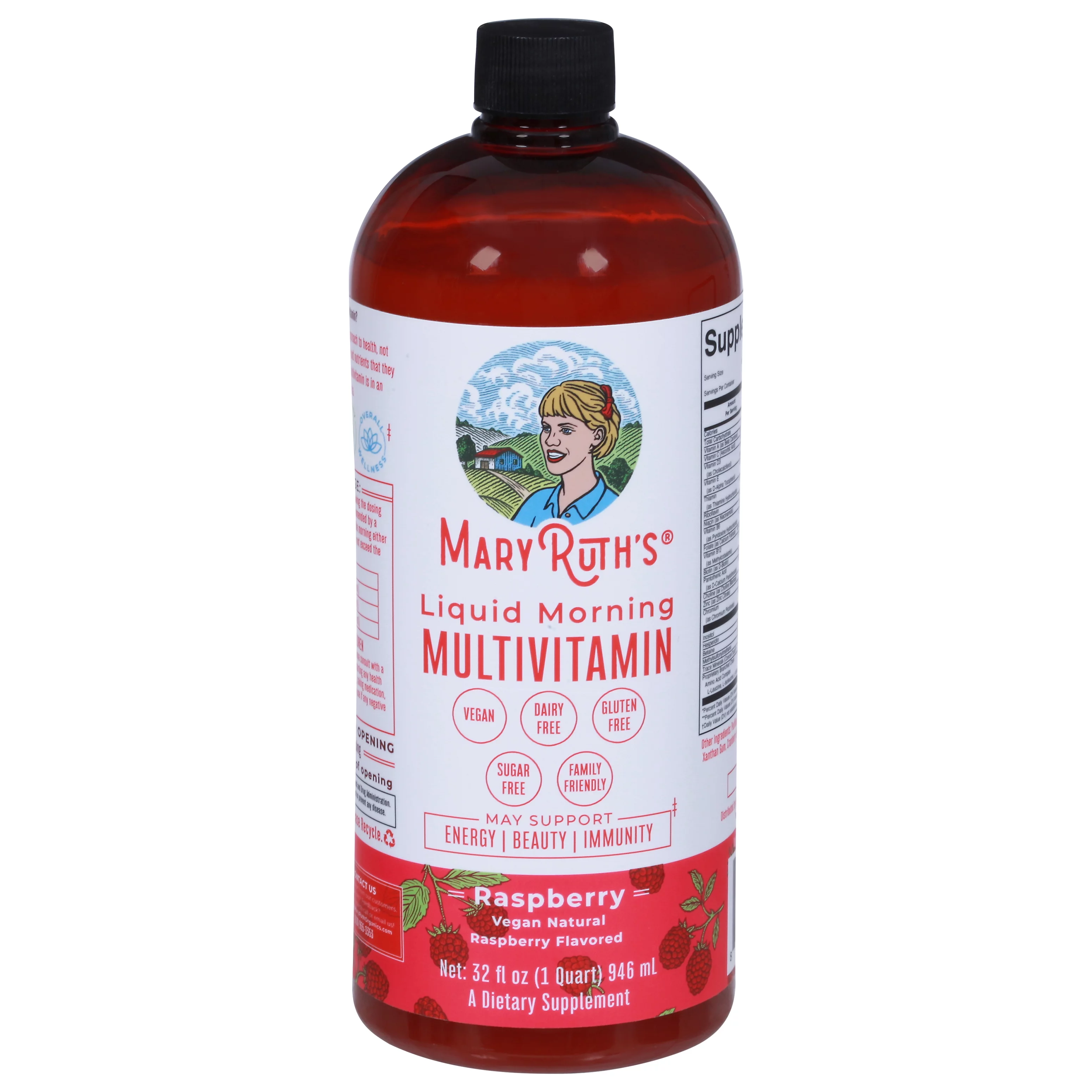 Liquid Morning Multivitamin - Raspberry (32 Fl. Oz. / 64 Servings)