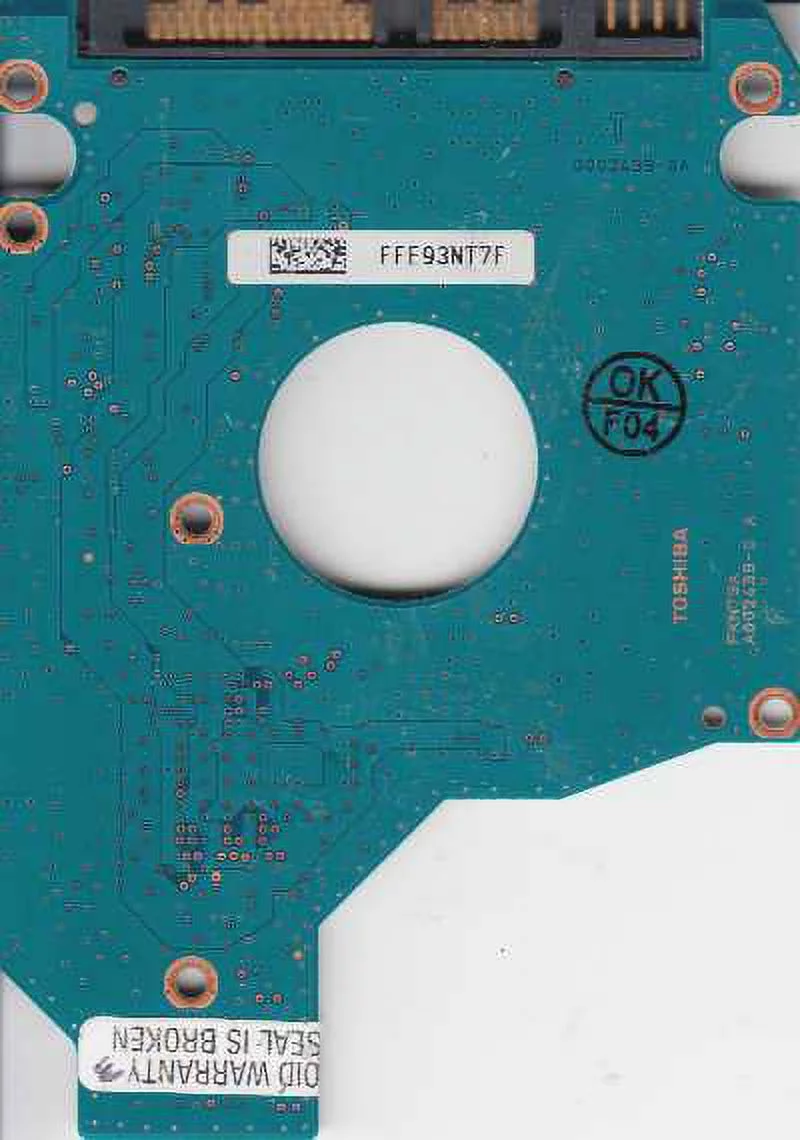 MK2555GSX, HDD2H24 F VL01 S, G002439-0A, Toshiba 250GB SATA 2.5 PCB