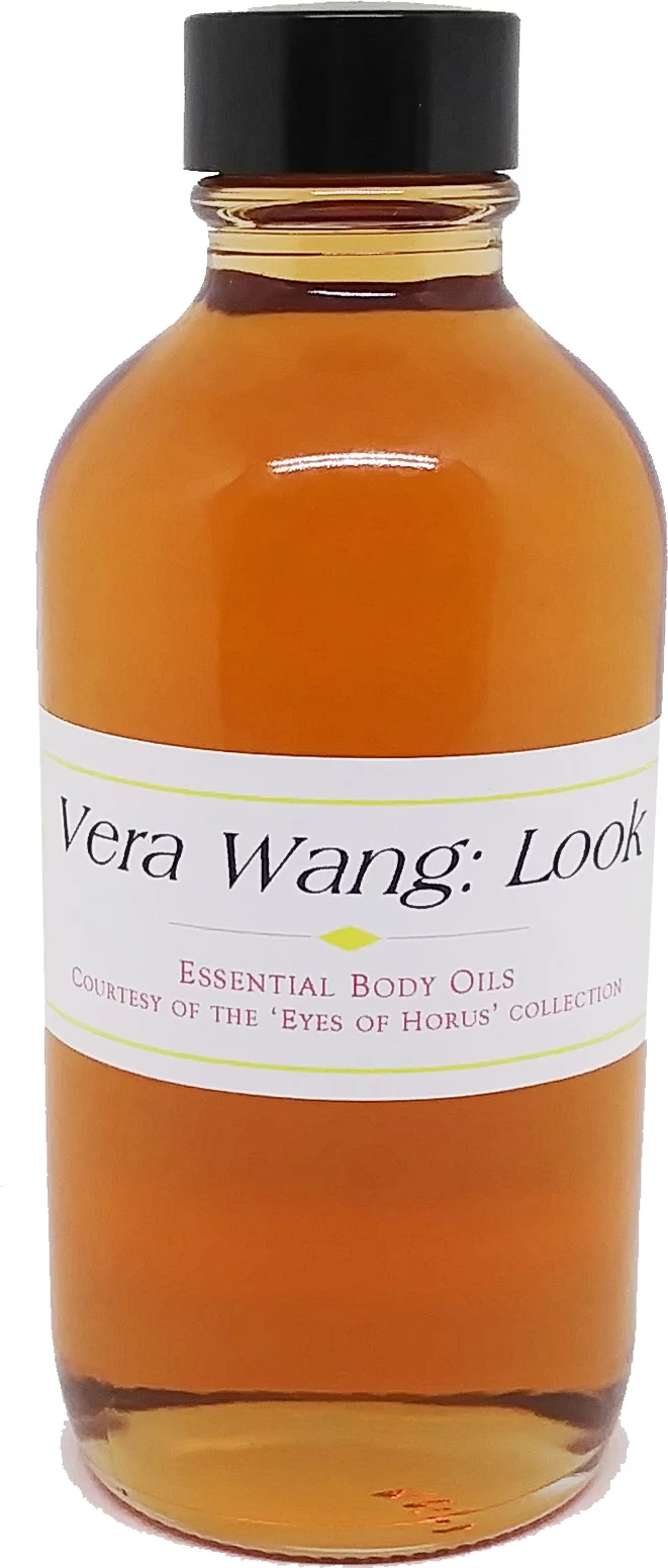 Vera Wang: Look - Type For Women Perfume Body Oil Fragrance [Regular Cap - Clear Glass - Brown - 4 oz.]