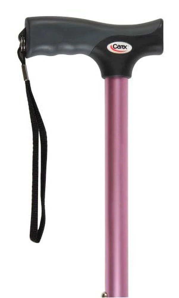 Carex Soft Grip Cane, Soft Pink