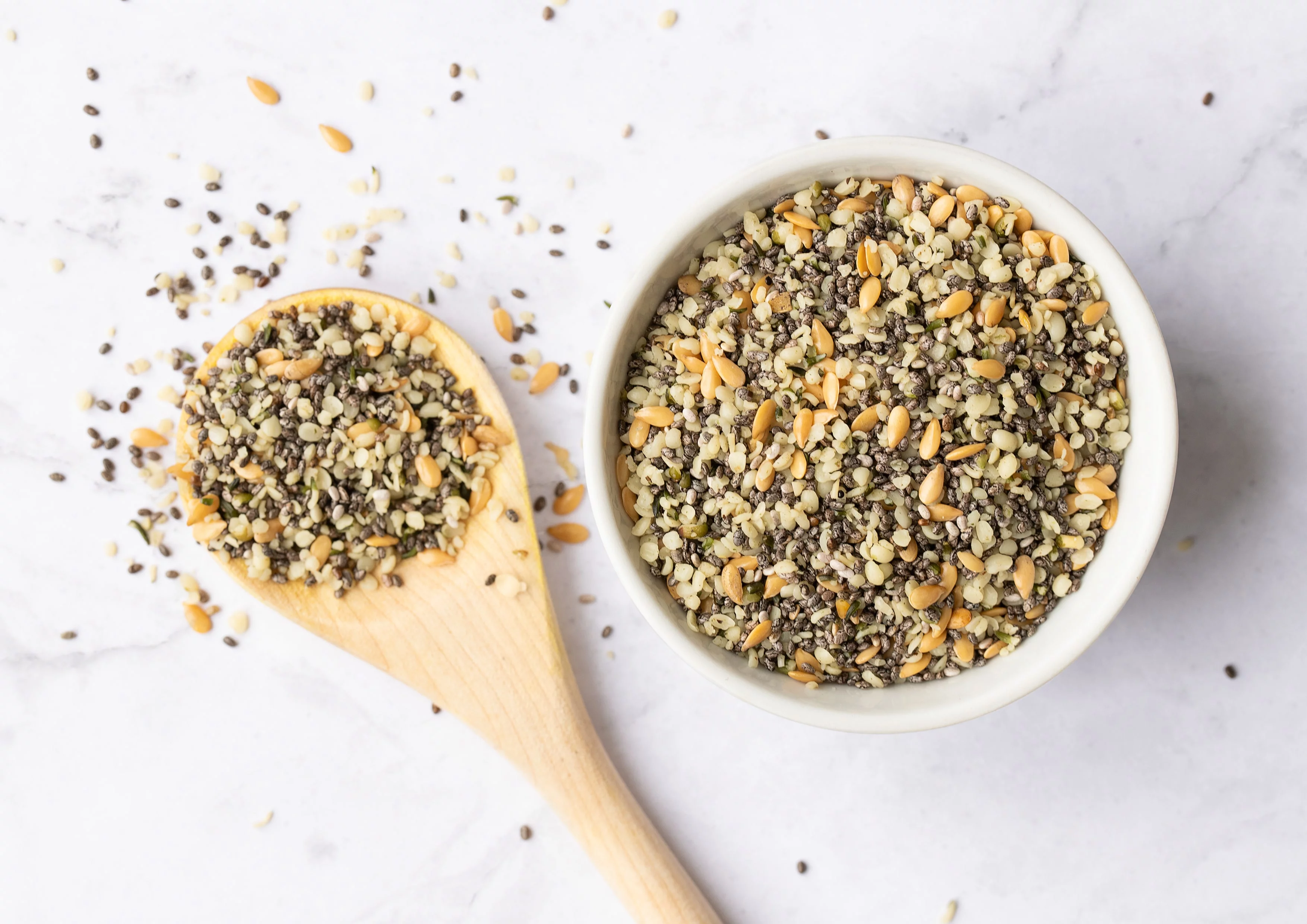 Organic Chia, Flax, and Hemp Seeds Mix, 5 Pounds – A Non-GMO Blend – by Food to Live