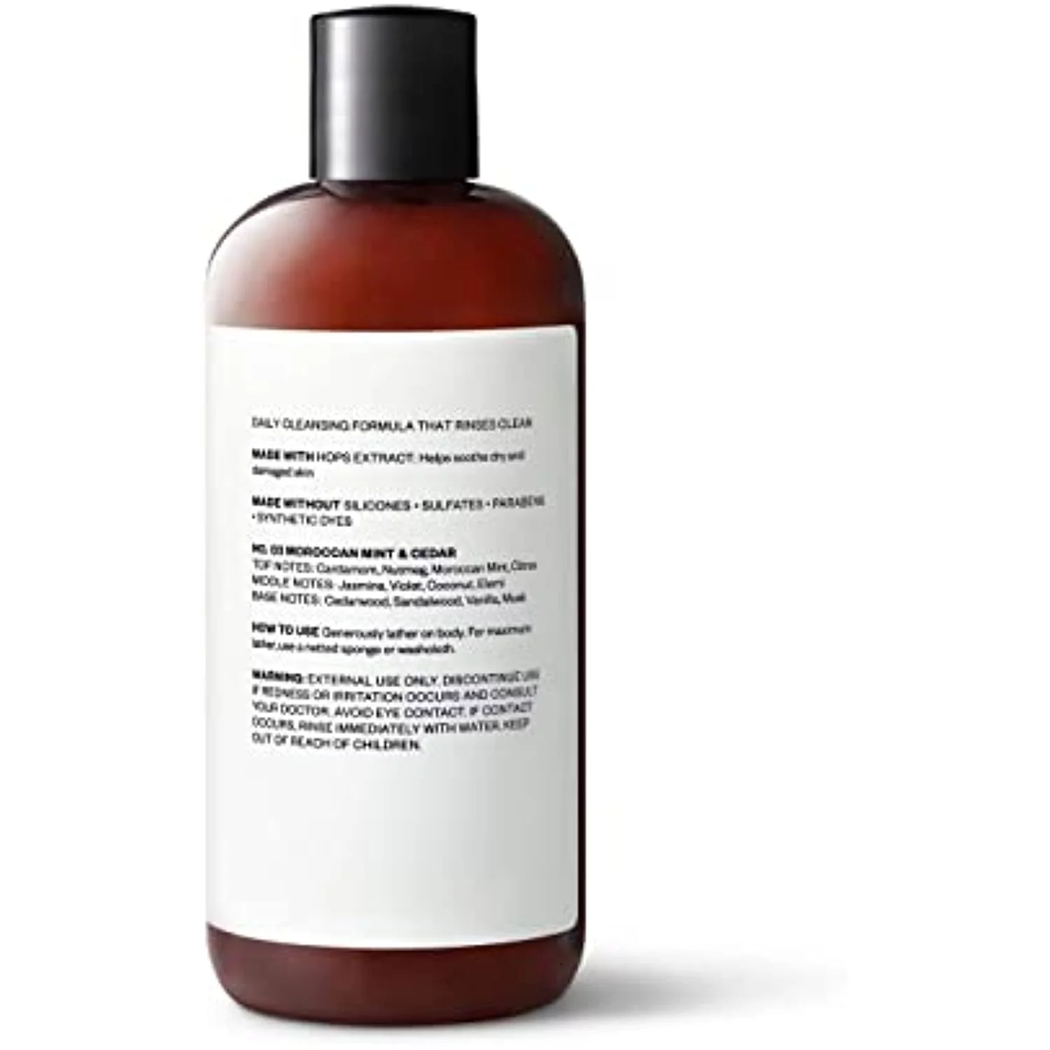 Goodfellow & Co - No. 03 Moroccan Mint & Cedar - Men's Moisturizing Body Wash 16 fl oz - 2-PACK