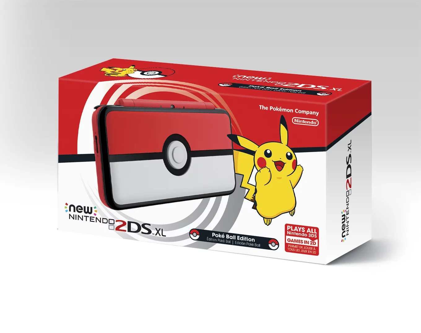 New Nintendo 2DS XL - Pokemon Poke Ball Edition