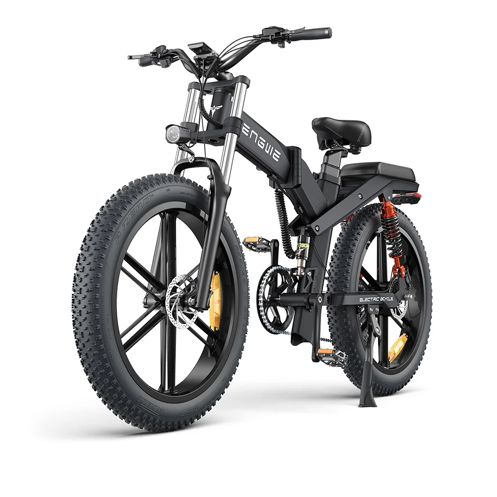 ENGWE Electric Bike,48v 19.2ah 26in 48v Bike 26in 19.2ah 1000w Bike Maximum Fat Tire 1000w 8 Snow Fat E-bike Snow All-terrain 31mph Speed E-bike