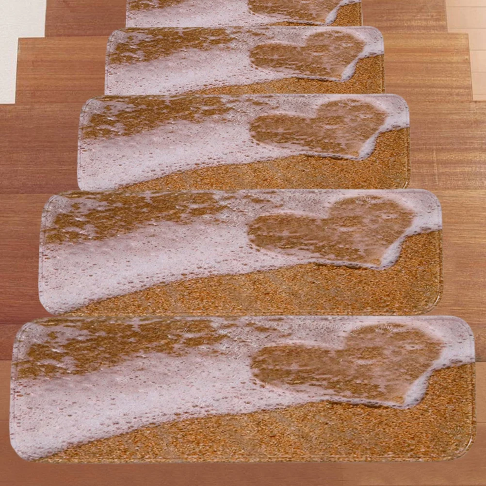 unbranded 5 Pcs Water-absorbent Stair Mats Pet-friendly Stair Mats