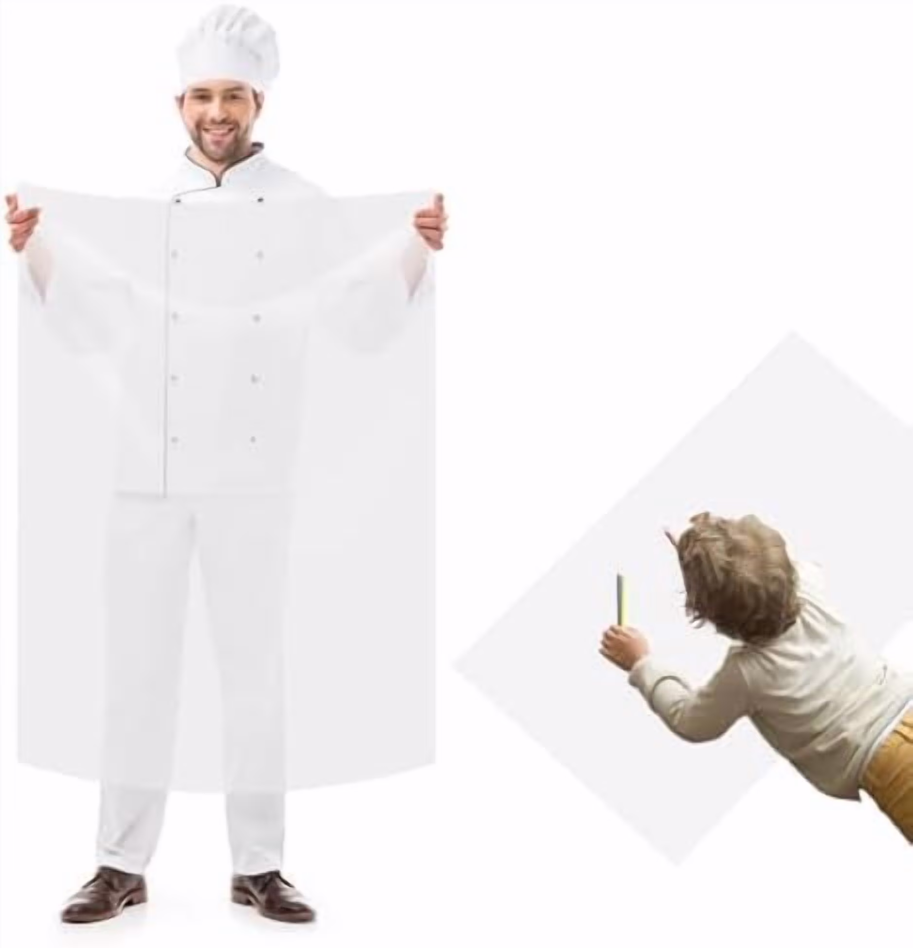 2 Pack Extra Large Silicone Mat for Cat Litter Box, 36" x 24" Translucent Table Protector Craft Mat for Painting, Clay, Arts, Kitchen Baking, Dog Feeding Mat Pet Water Bowl Feeding Mat