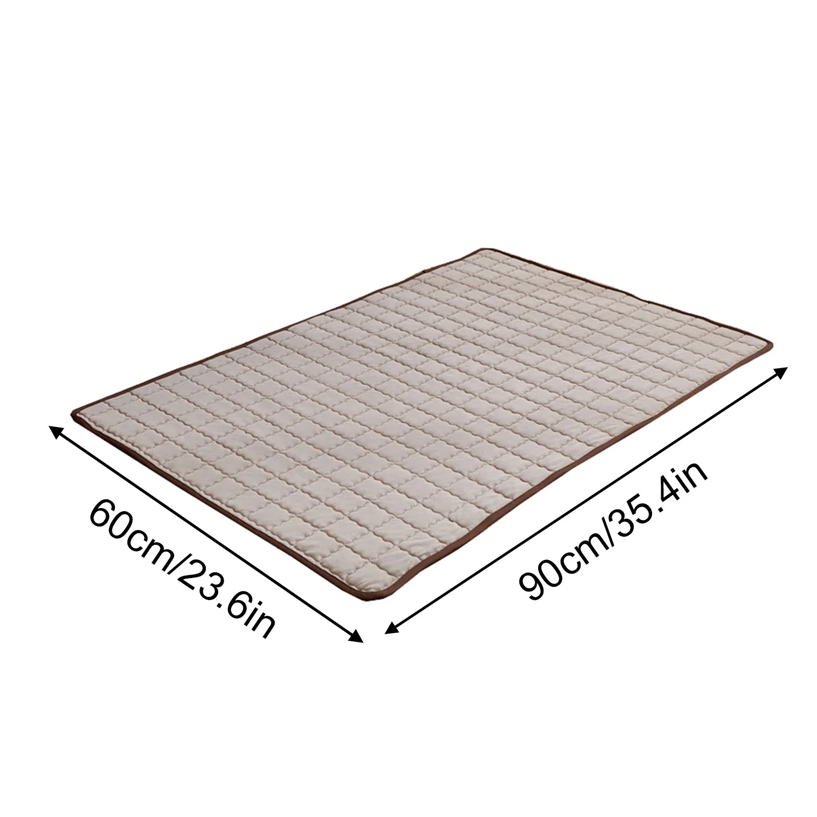 Dog Ice Silk Mat Summer Pet Cooling Sleeping Mat For Dogs Cats Light Breathable Comfortable Safe Non-Irritating L 90X60Cm