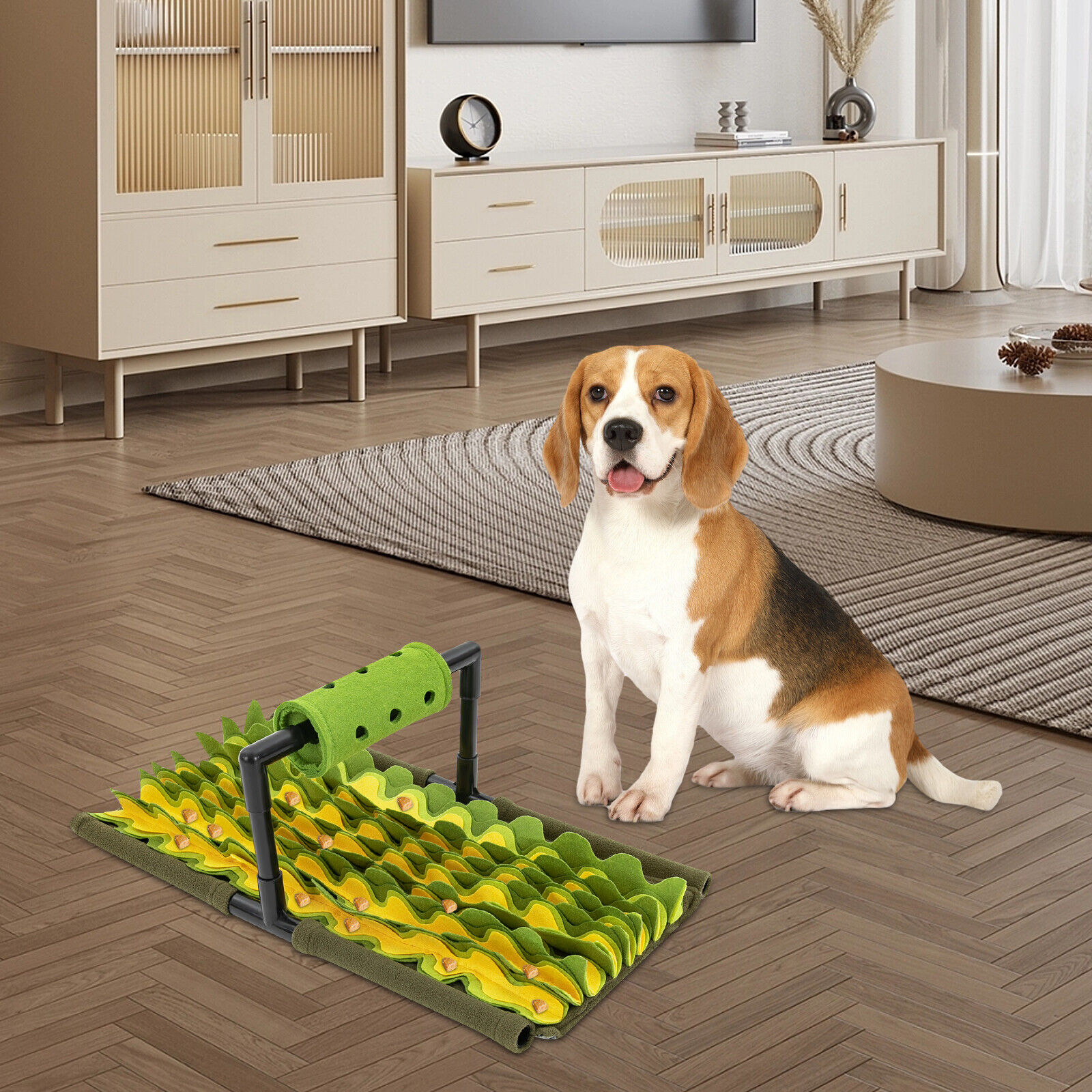 Snuffle Mat Pet Snuffle Mat for Dogs Dog Feeding Mat Green 58*33*23cm