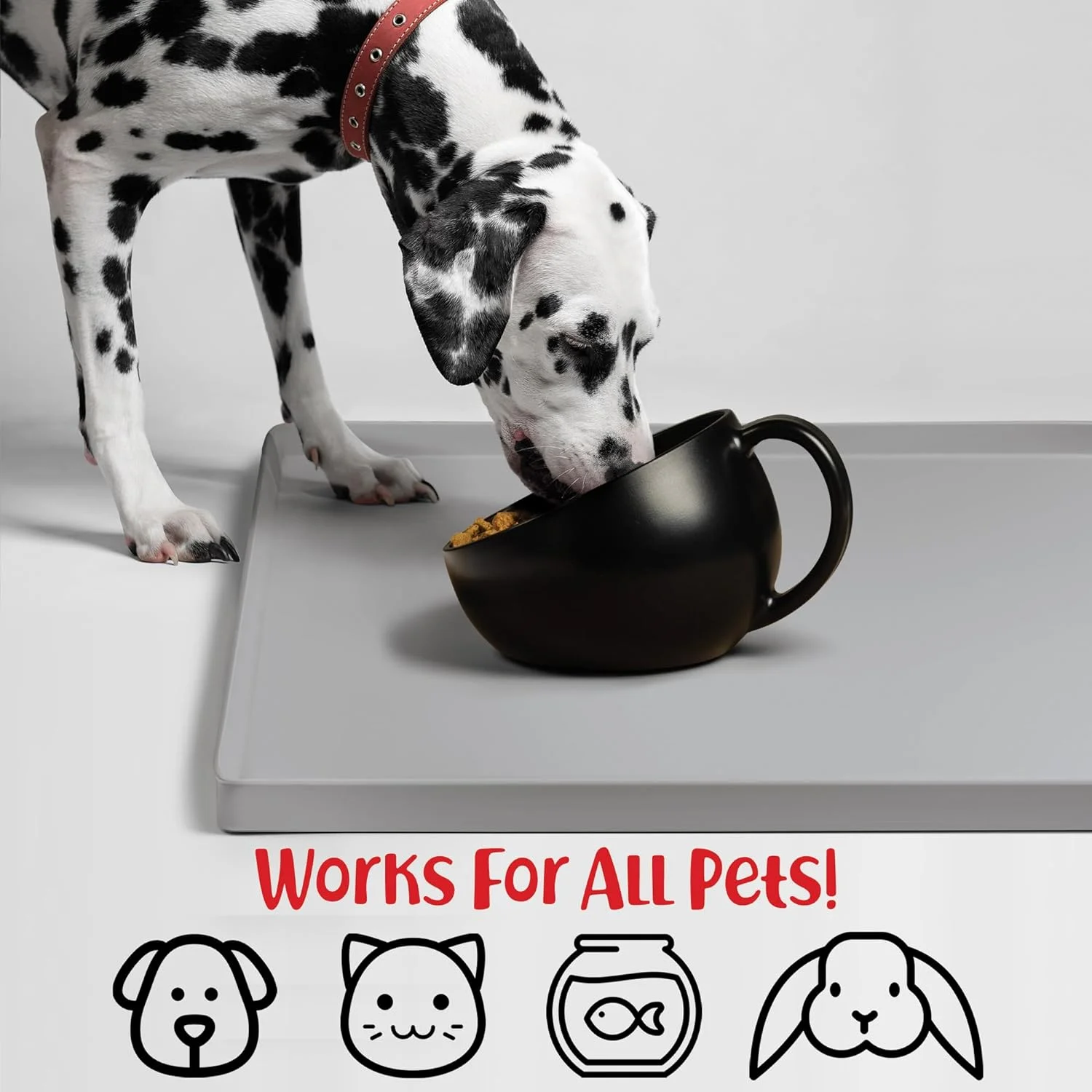 Dog Feeding Mat - XXL: 32"x24", Mist