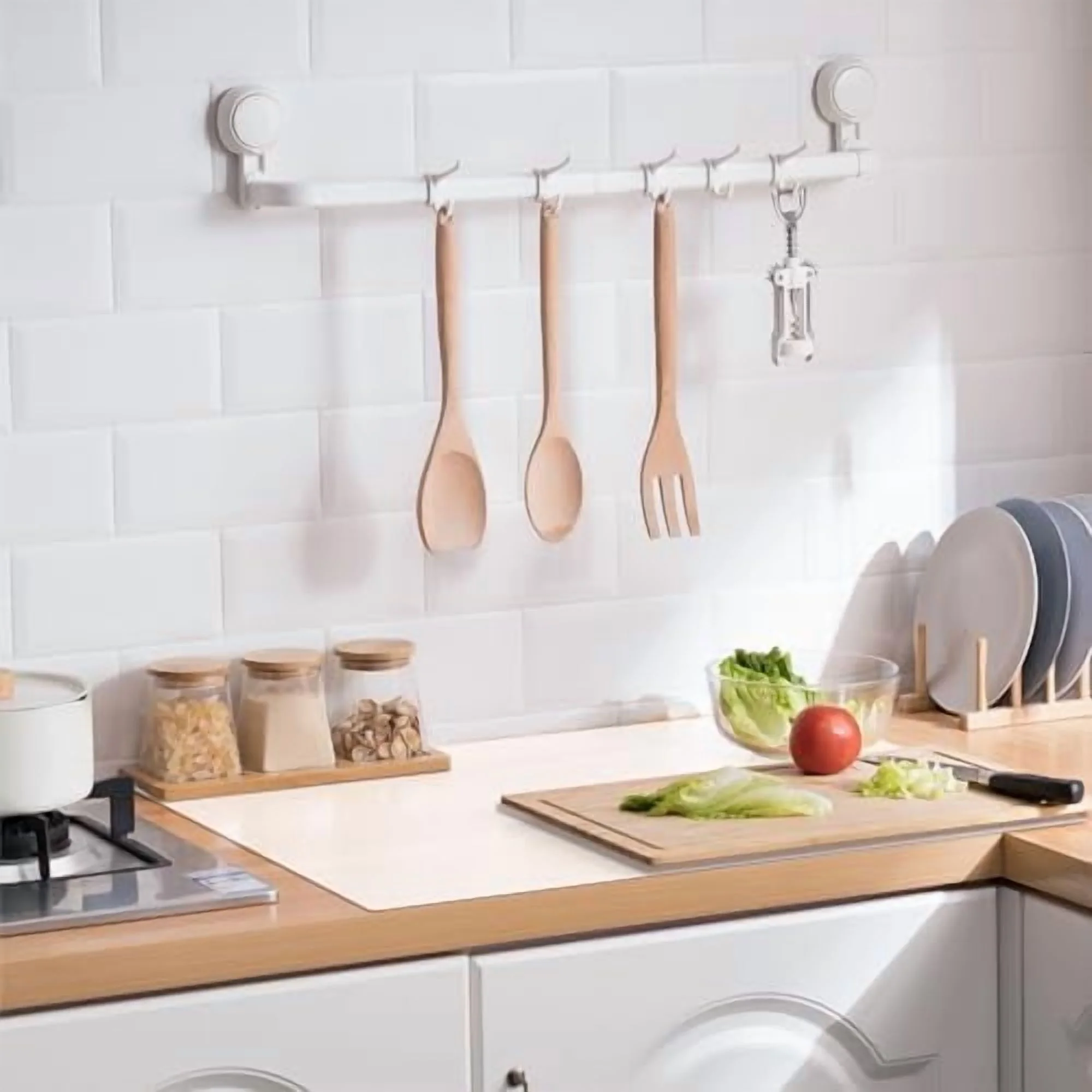 2 Pack Extra Large Silicone Mat for Cat Litter Box, 36" x 24" Translucent Table Protector Craft Mat for Painting, Clay, Arts, Kitchen Baking, Dog Feeding Mat Pet Water Bowl Feeding Mat