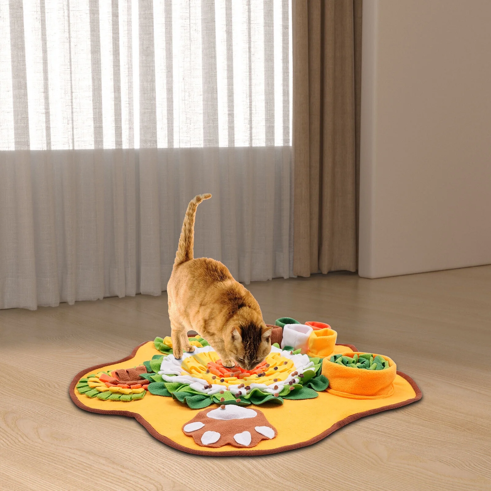 Snuffle Mat for Dogs Pet Treats Feeding Mat Non-Slip Dog Puzzle Toys Snuffle Mat