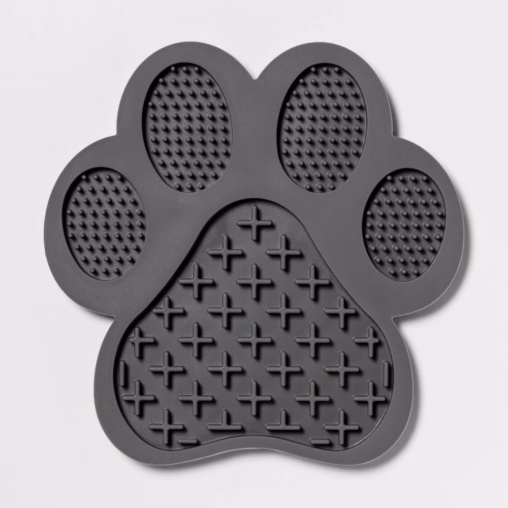 Silicone Distraction Mat for Dogs - Gray -