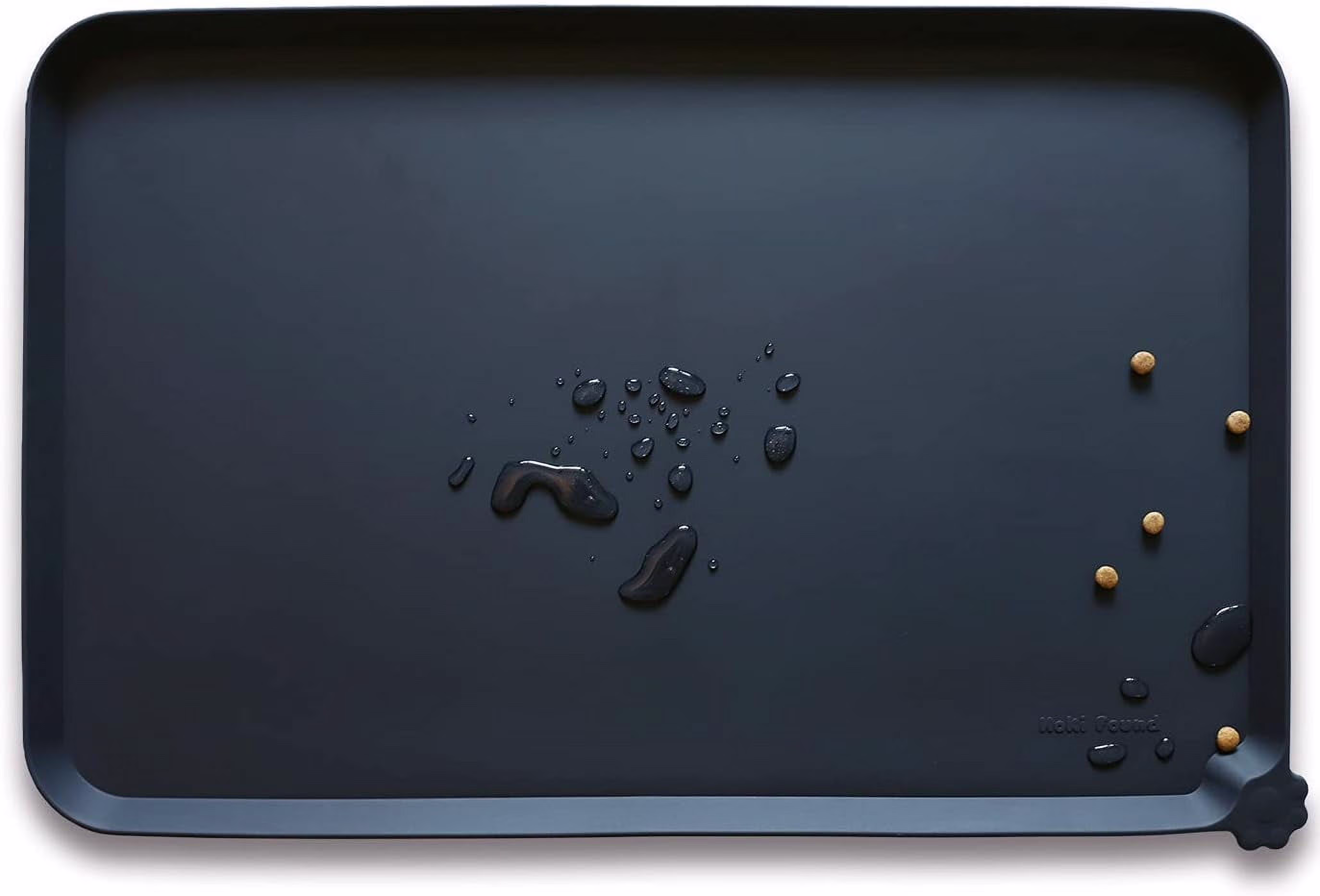 Waterproof Pet Feeding Mats with High Lips - Multiple Size and Colors for Dogs, Cats & Others-G