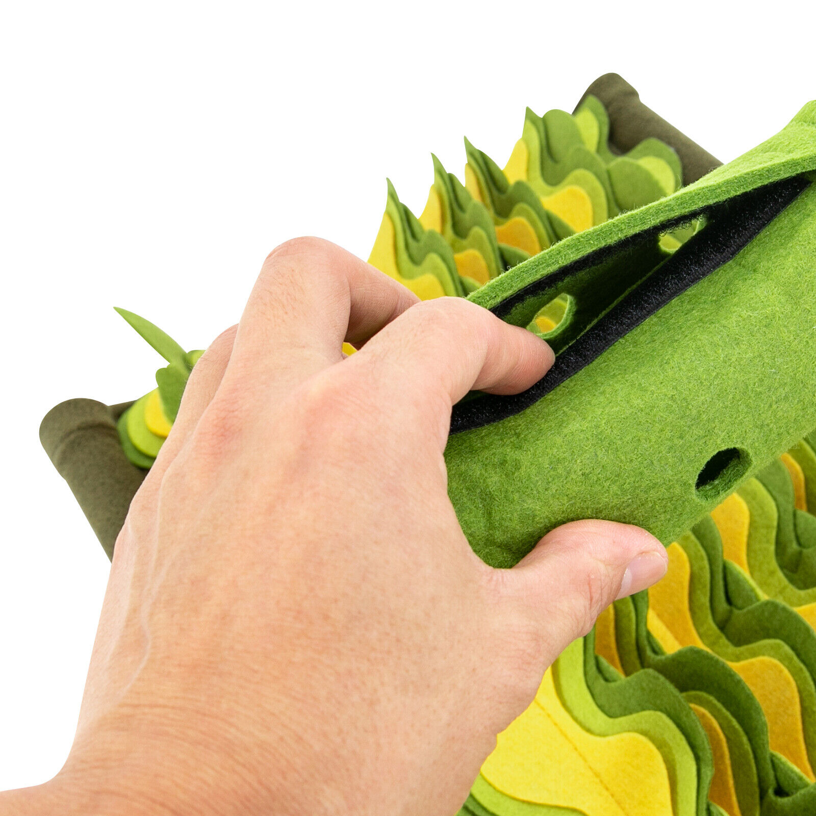 Snuffle Mat Pet Snuffle Mat for Dogs Dog Feeding Mat Green 58*33*23cm