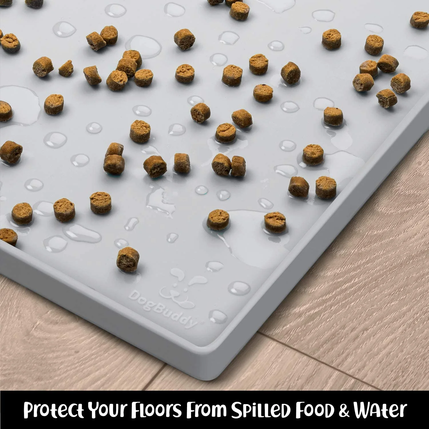 Dog Feeding Mat - XXL: 32"x24", Mist