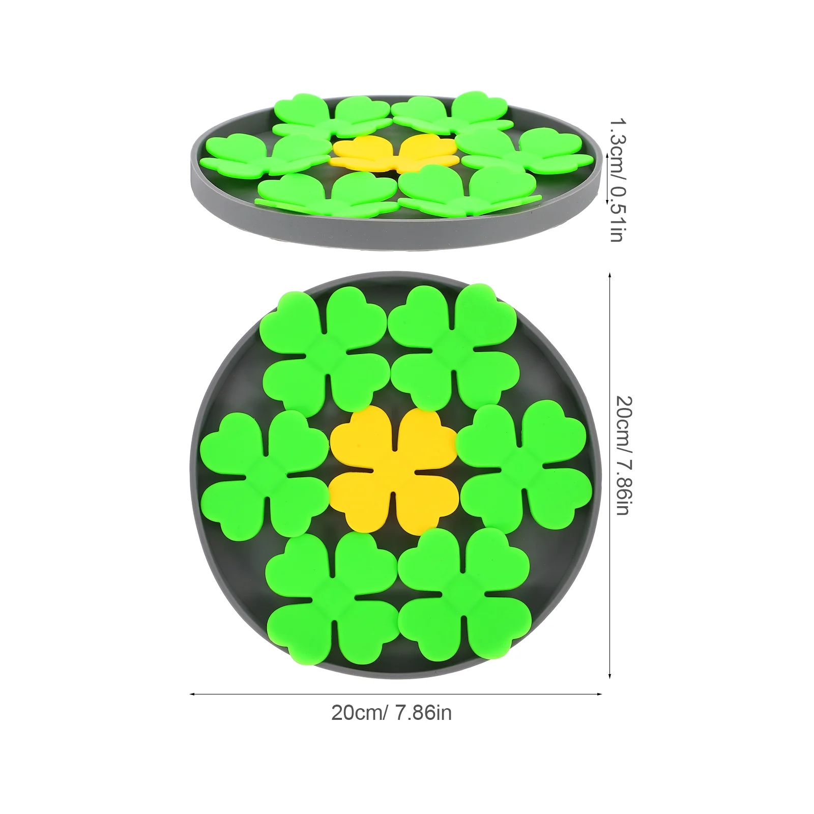 unbranded Food Utensils Pets Puppy Toys Pet Feeding Mat 20.00X20.00X1.30CM