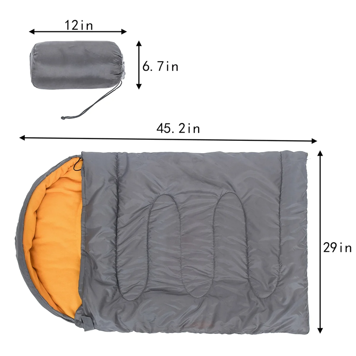 Waterproof Warm Pet Sleep Bag Outdoor Camping Dog Bed Blanket Plush Cushion Mattress Drawstring Pet Bed Kennel Mat A