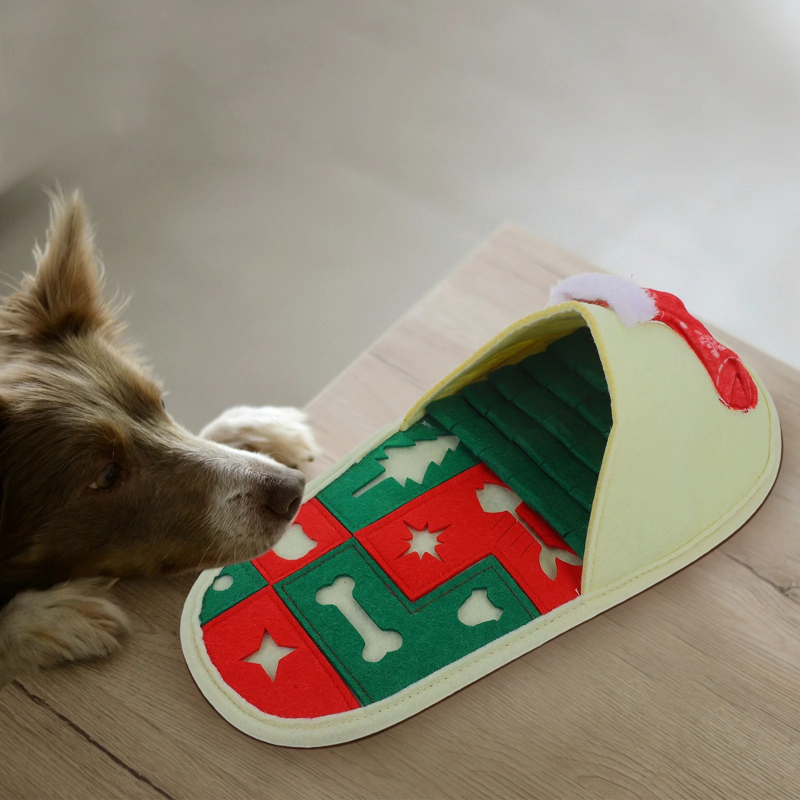 Dog Cats Feeding Mat Nosework Training Mats Pet Interactive Dog Puzzle Toys Pet Activity Mat Dog Treat Mat For Foraging Skill