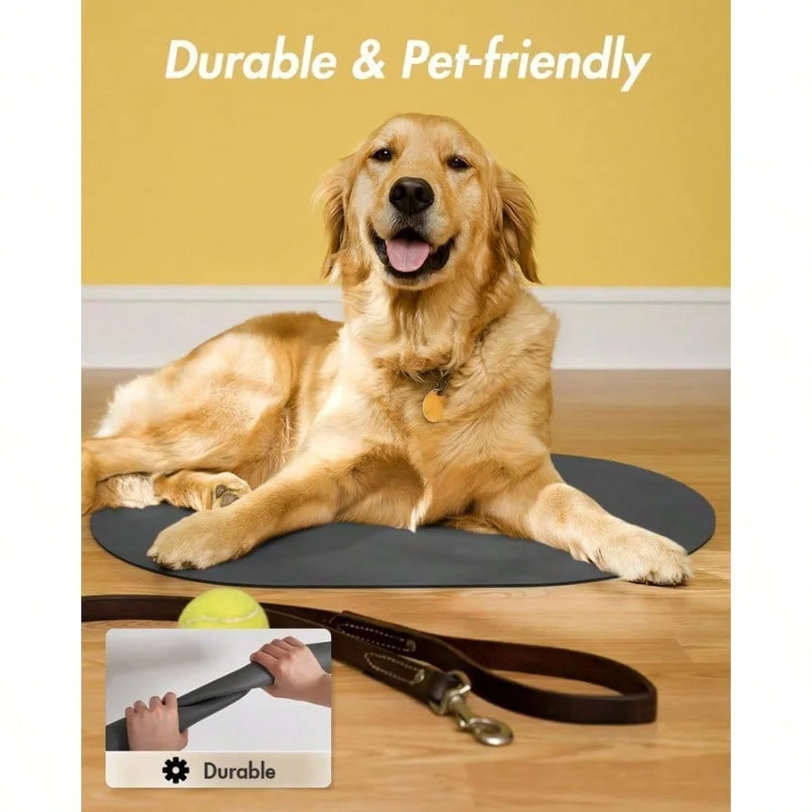 Absorbent Dog Feeding MatDog Mat For Food And Water Bowl Quick Dry Pet Feeding Mat No Stains Cat Feeding Mat Pet Accessories Pet Supplies MatCat Water Bowl Mat For Messy Drinkers