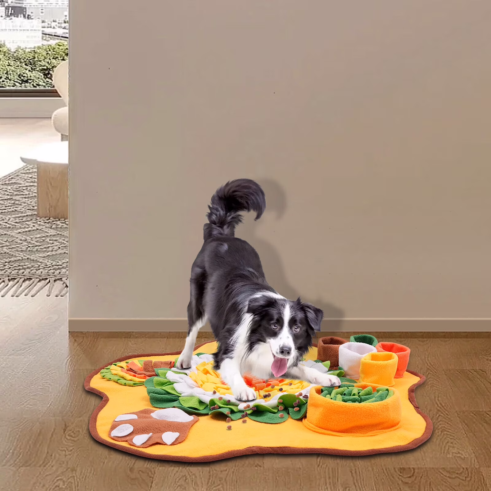 Snuffle Mat for Dogs Pet Treats Feeding Mat Non-Slip Dog Puzzle Toys Snuffle Mat